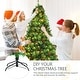 preview thumbnail 34 of 35, Costway 6ft/7ft/8ft Pre-lit Hinged Artificial Christmas Tree with Pine