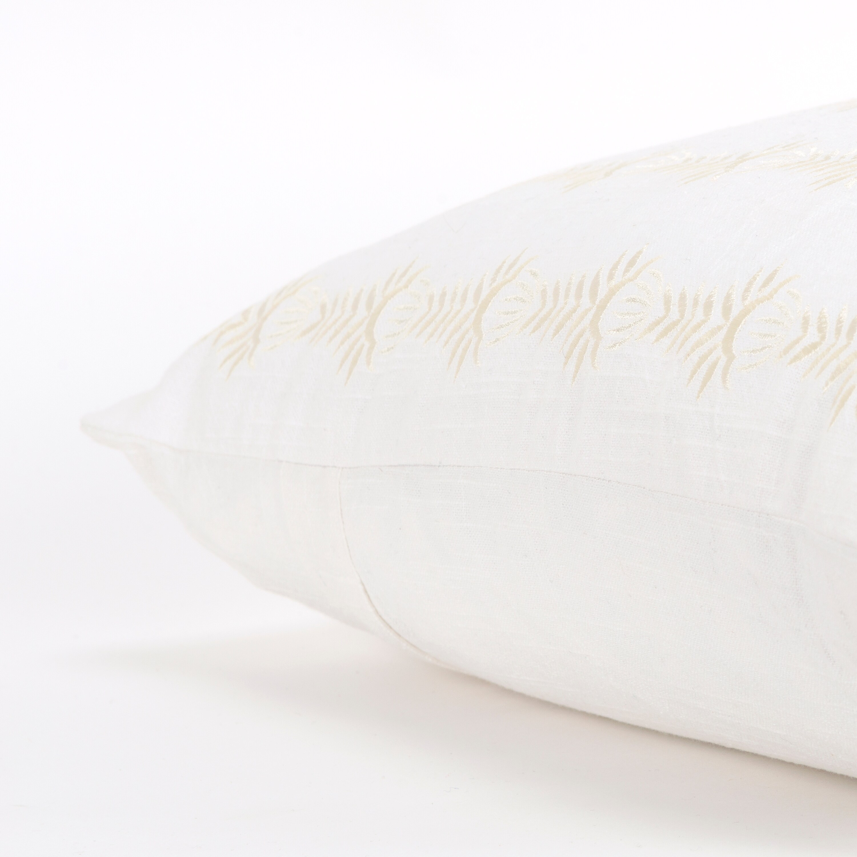 Rizzy Home Embroidered Throw Pillow Cover-image