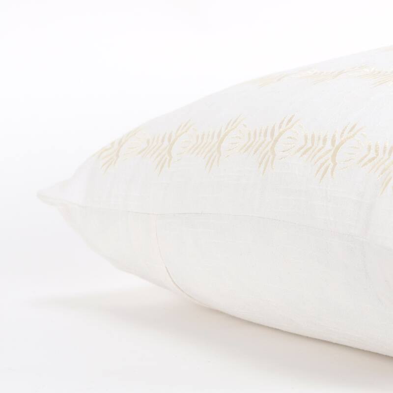 Rizzy Home Embroidered Throw Pillow Cover