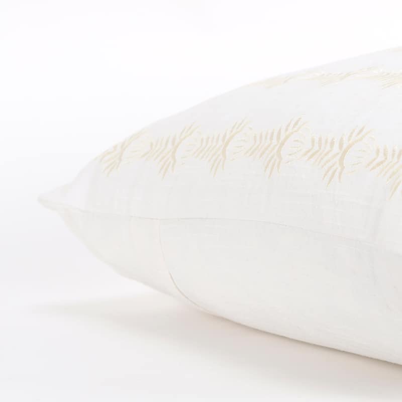Rizzy Home Embroidered Throw Pillow