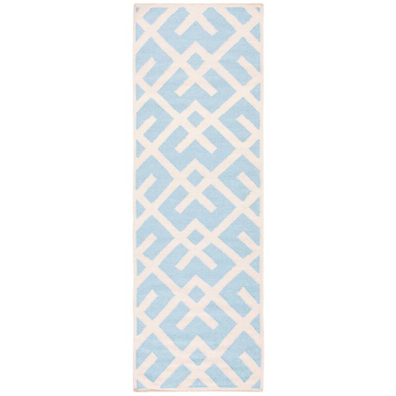 SAFAVIEH Handmade Flatweave Dhurries Eildine Modern Moroccan Wool Rug