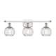 Option White and Polished Chrome / Clear