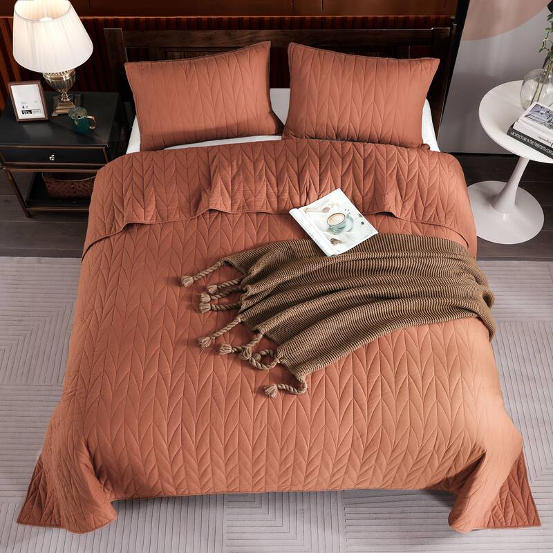Wonderful Cotton Quilt Set 3 Piece Reversible
