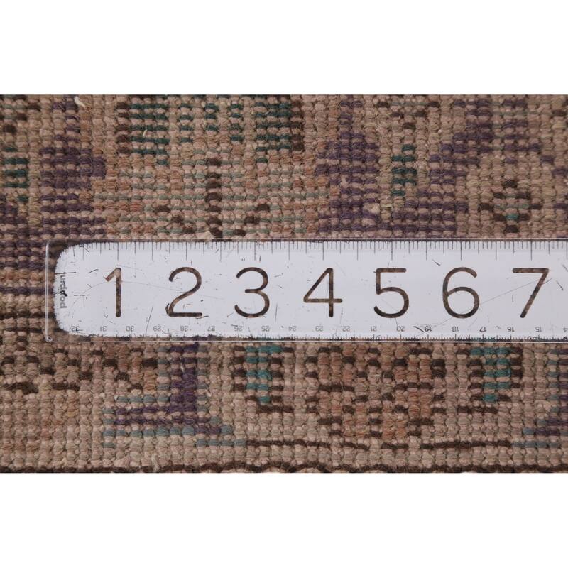 Hand Knotted Oriental 100% Wool Carpet Traditional Floral Oranges & Rust Tabriz Area Rug - 6' 0'' X 4' 4''