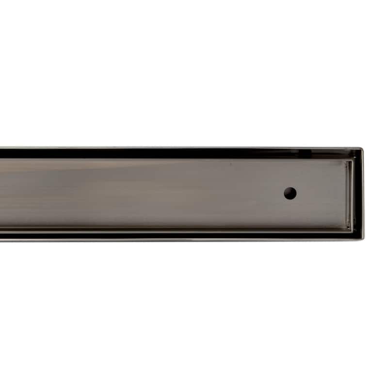 ALFI brand 59" Stainless Steel Linear Shower Drain with No Cover