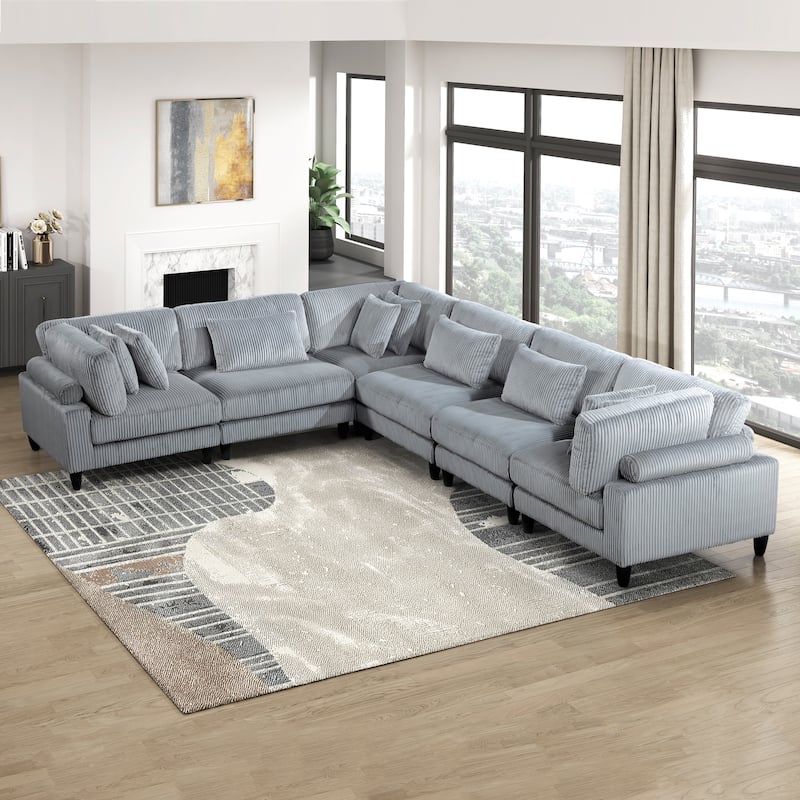 Jonas 6-Piece Modular Sectional Sofa