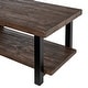 preview thumbnail 7 of 15, Carbon Loft Lawrence Reclaimed Solid Wood 42-inch Coffee Table