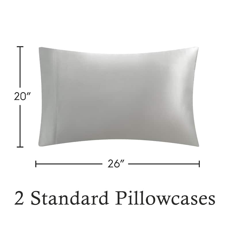 Juliette LeBlanc New York Silky Satin Pillowcase (Set of 2)