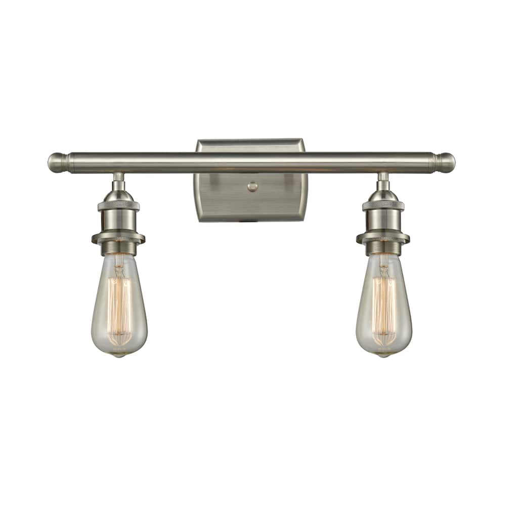 Innovations Lighting Bare Bulb 2 Light 16" Wide Bathroom Vanity Light