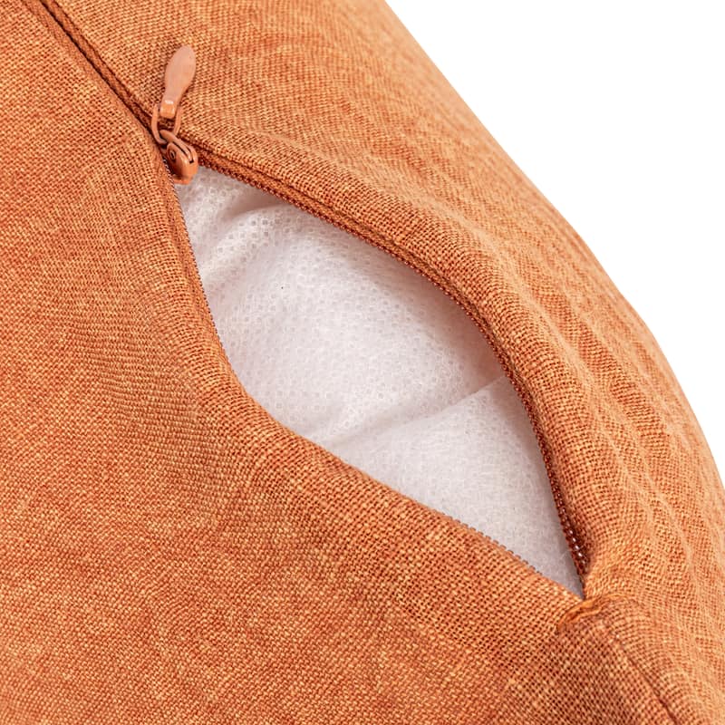 Stonewashed Linen Lumbar Pillow