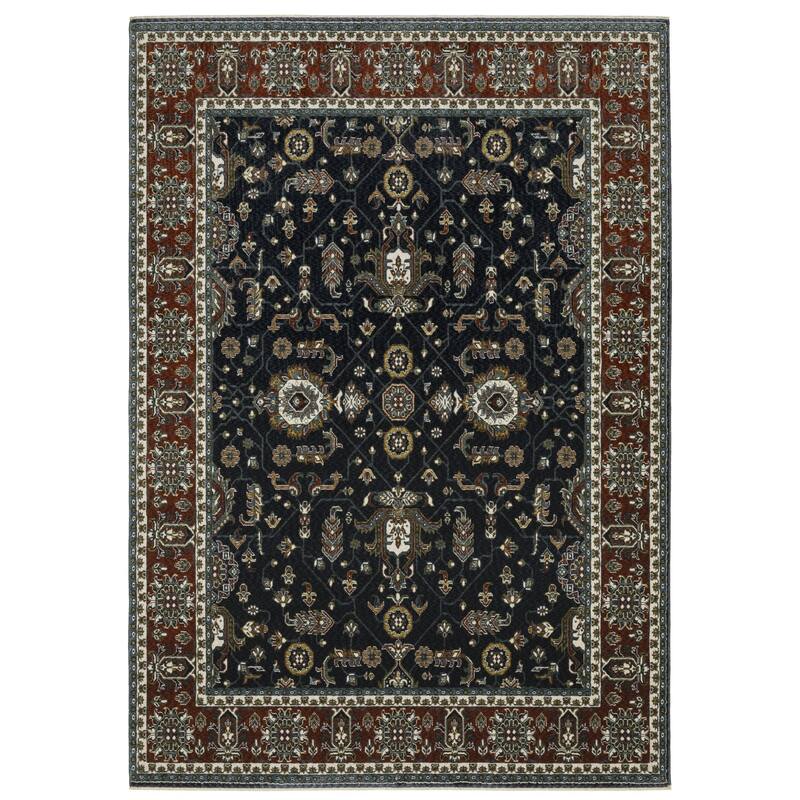 HomeRootsOriental Traditional Rectangle Area Rug