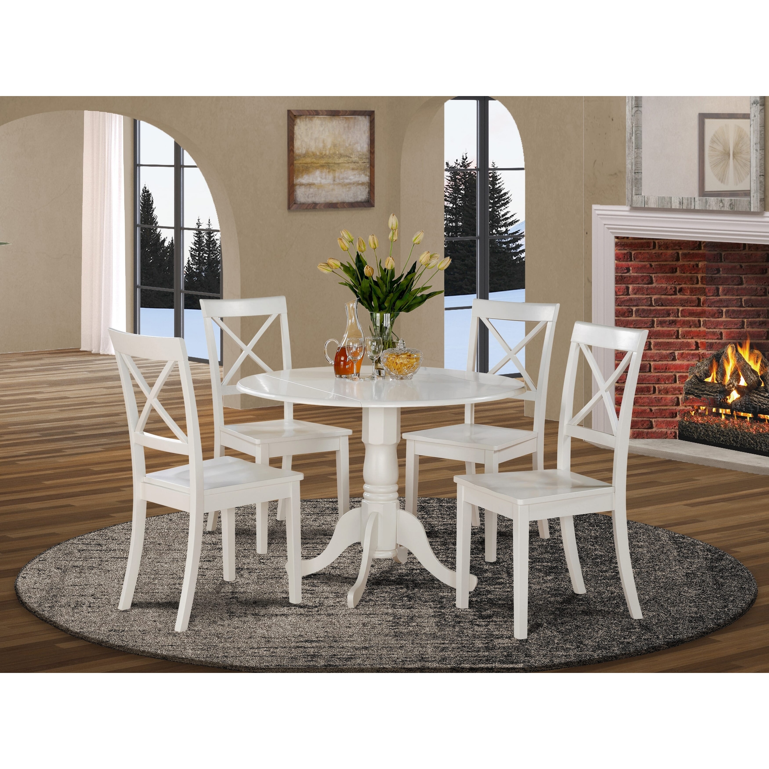 Round solid wood seats on sale