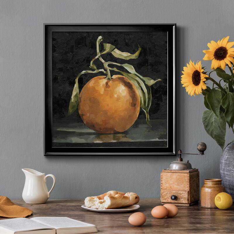 Dark Orange Deux II-Premium Framed Canvas - Ready to Hang