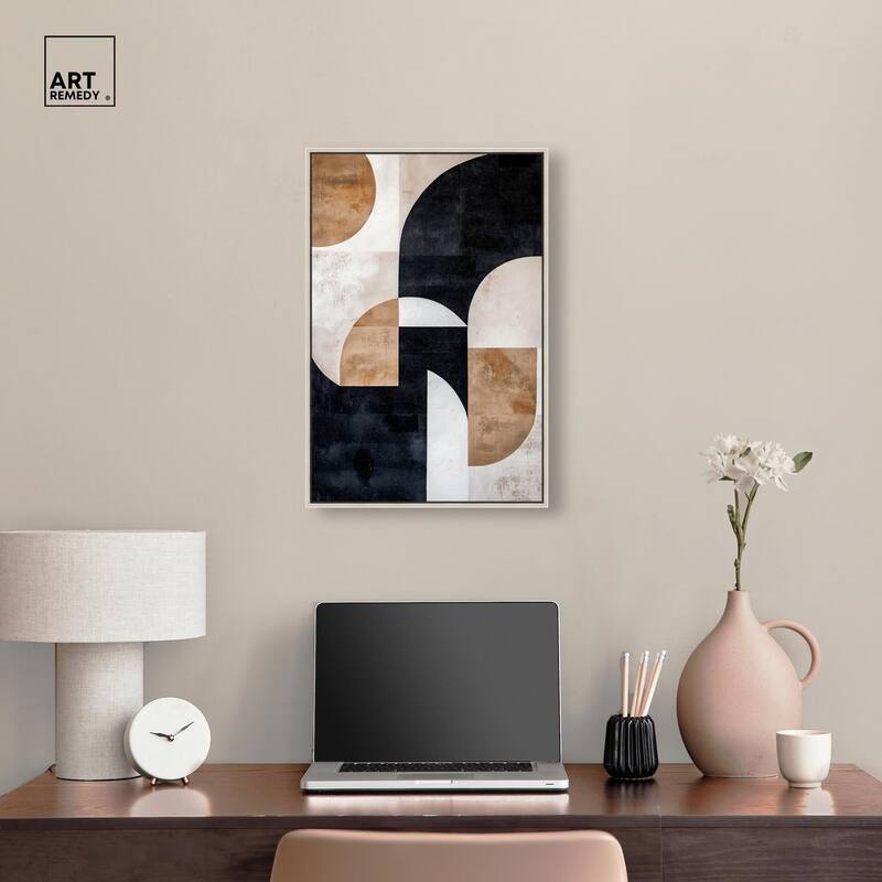Arching Forms II Canvas by Art Remedy