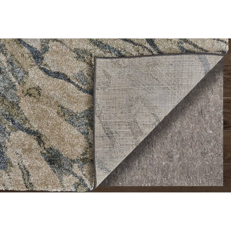 HomeRoots Abstract Bohemian Rectangle Area Rug