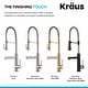 preview thumbnail 11 of 124, Kraus Artec 2-Function Commercial Pulldown Pot Filler Kitchen Faucet