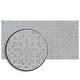 preview thumbnail 7 of 11, Merola Tile Camden Decor Grey 4" x 8" Ceramic Wall Tile
