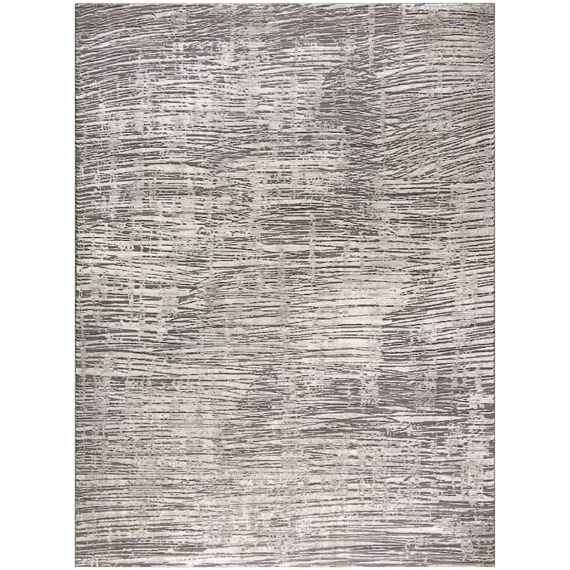 Nourison Eco-Friendly Indoor Abstract Area Rug - 9' x 12' - Ivory/Grey - Rectangle
