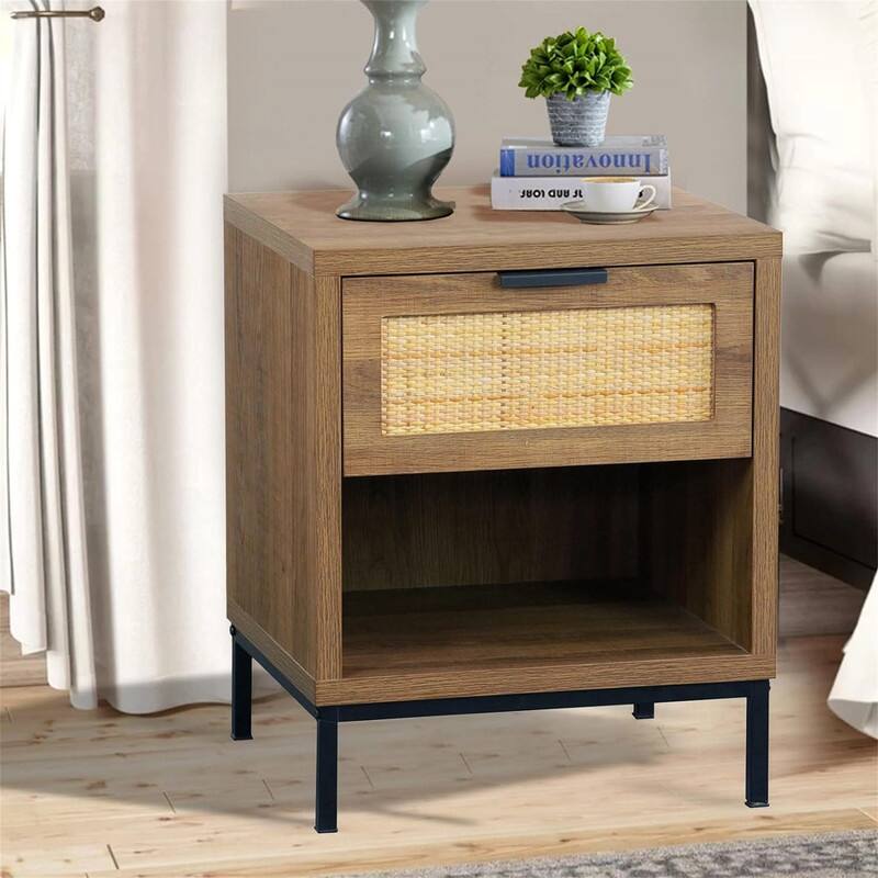 Nightstand with 3 Drawers