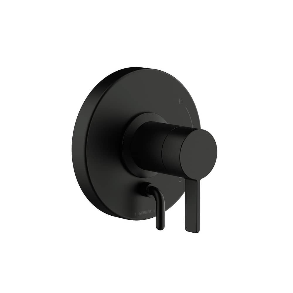 Gerber D500430TC Amalfi 1 Function Valve Trim Only with Double Lever