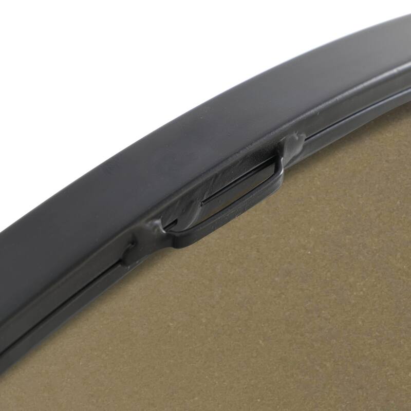 Strick & Bolton Prine Metal Frame Round Mirror