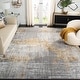 preview thumbnail 1 of 44, SAFAVIEH Craft Hertha Modern Abstract Rug 6'7" x 9' - Grey/Beige - Rectangle