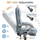 preview thumbnail 7 of 75, EROMMY Heated Massage Reclining Office Chair, 300 Lbs Capacity