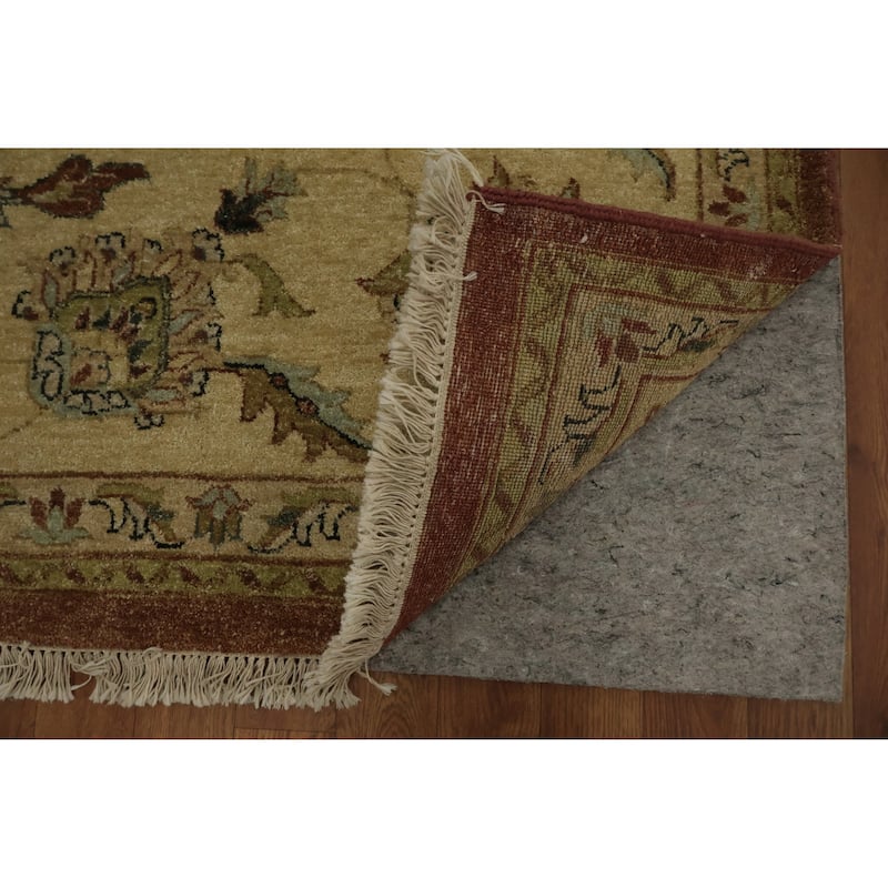 Hand Knotted Oriental 100% Wool Carpet Traditional All-Over Oranges & Rust Peshawar Area Rug - 14' 3'' X 10' 2''