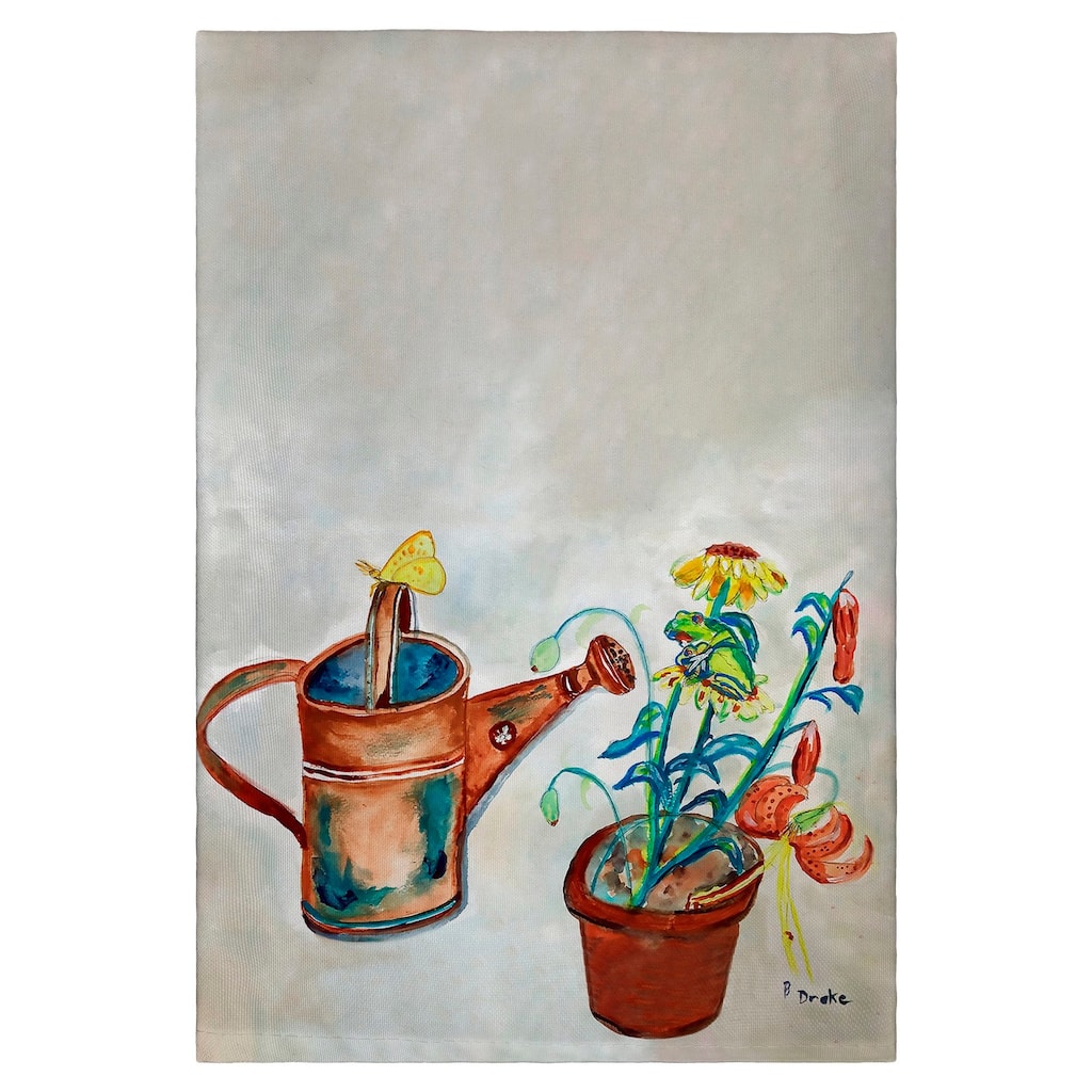 Watering Can Guest Towel - 20x20