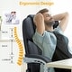 preview thumbnail 23 of 75, EROMMY Heated Massage Reclining Office Chair, 300 Lbs Capacity