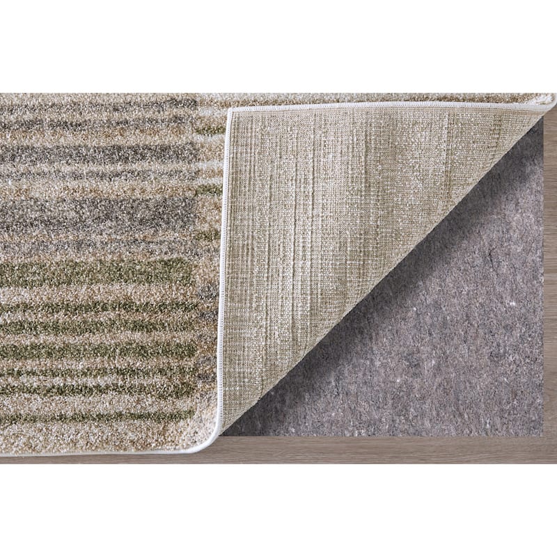 Grand Bazaar Maddon Machine Made Geometric Modern Area Rug