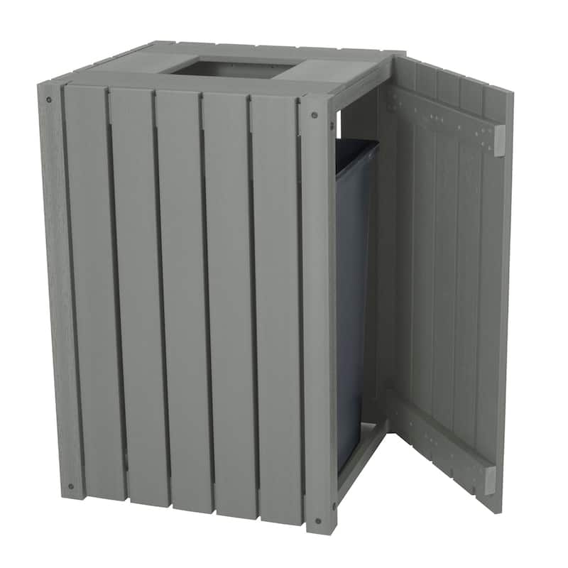 HIGHWOOD PROFESSIONAL Commercial Trash Can - Coastal Teak