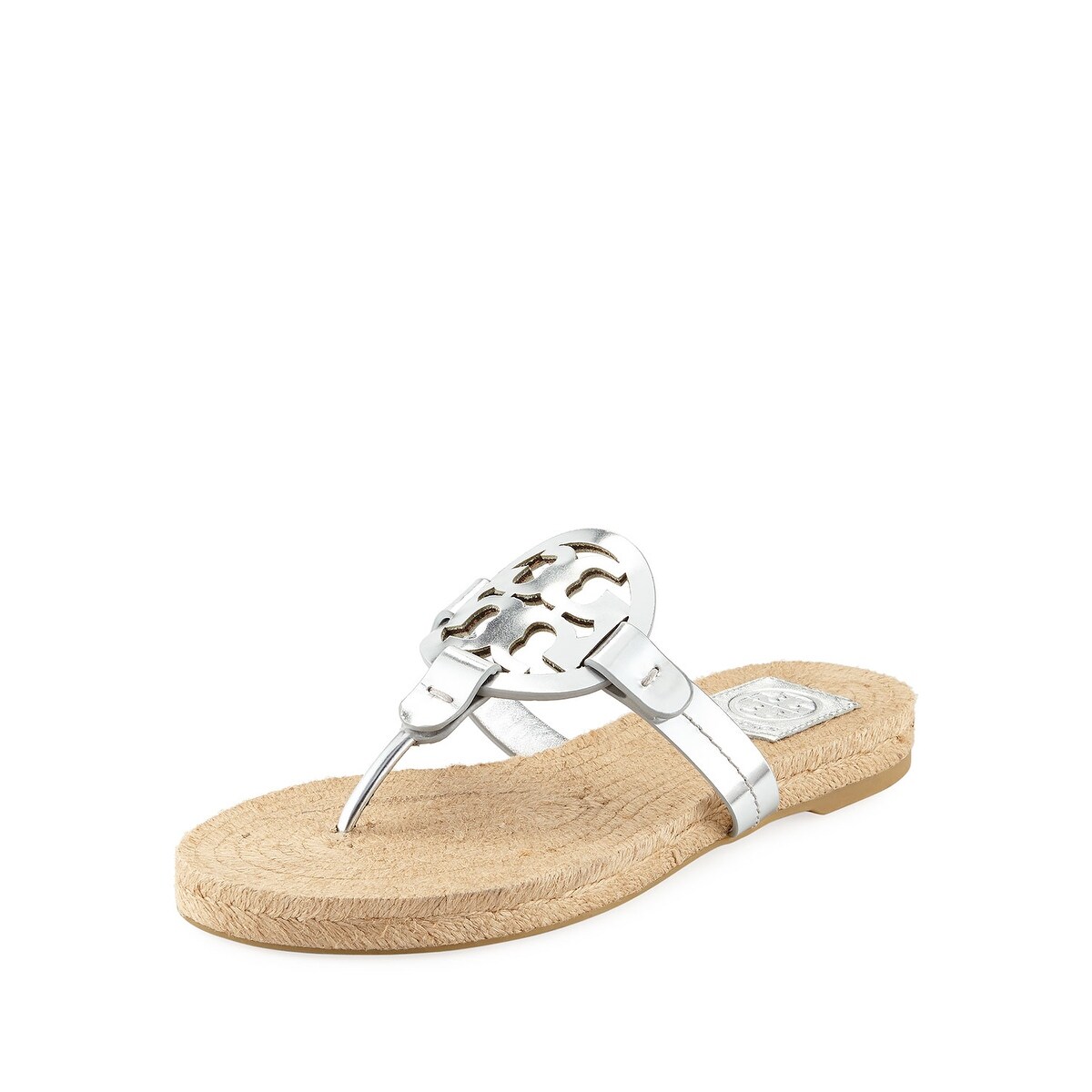 tory burch miller metallic sandal