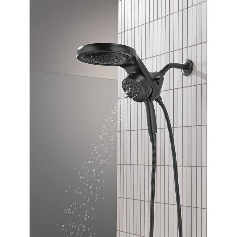 Delta 56000-25 HydroRain 2.5 GPM Multi Function 2-in1 Rain Shower Head