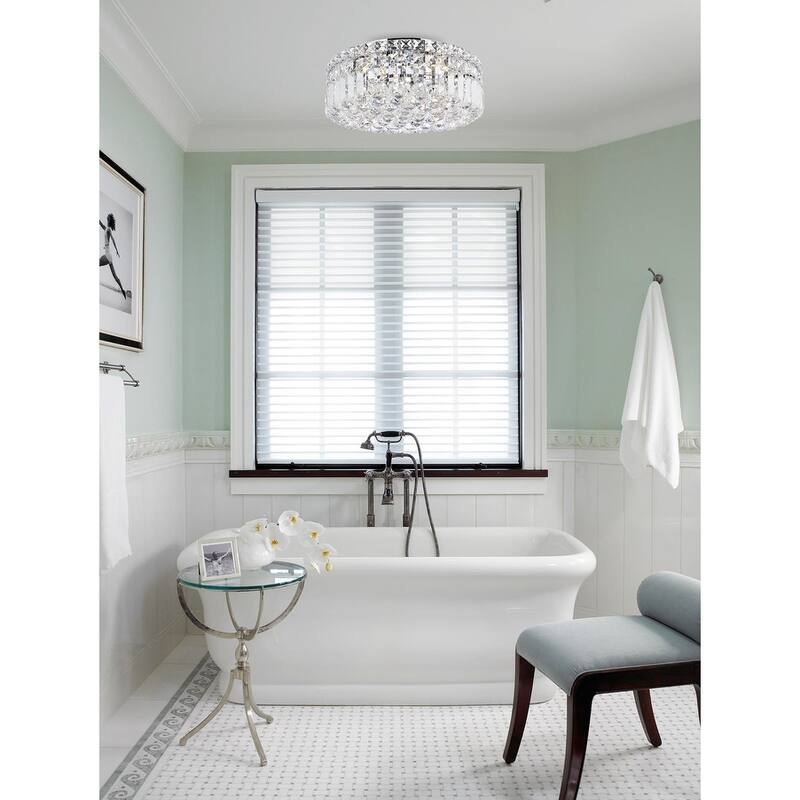 Graham 5-light 16-inch Flush-Mount Chandelier - 16 Inch