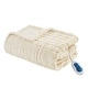 preview thumbnail 26 of 62, Beautyrest Marselle Oversized Faux Fur Heated Throw