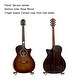 preview thumbnail 3 of 7, Spruce Top Single Light Vintage Folk Guitar