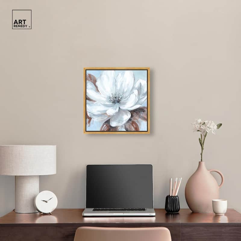 Delicate Blooms I Canvas by Art Remedy