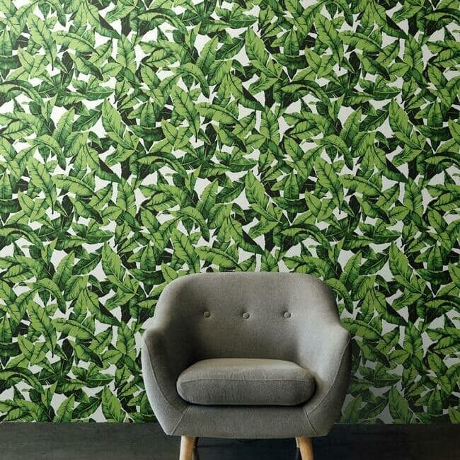 RoomMates Palm Leaf Peel and Stick Wallpaper Green Bed Bath & Beyond