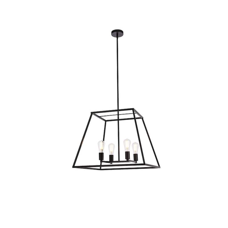 Darcey 24 inch Pendant - N/A - Black