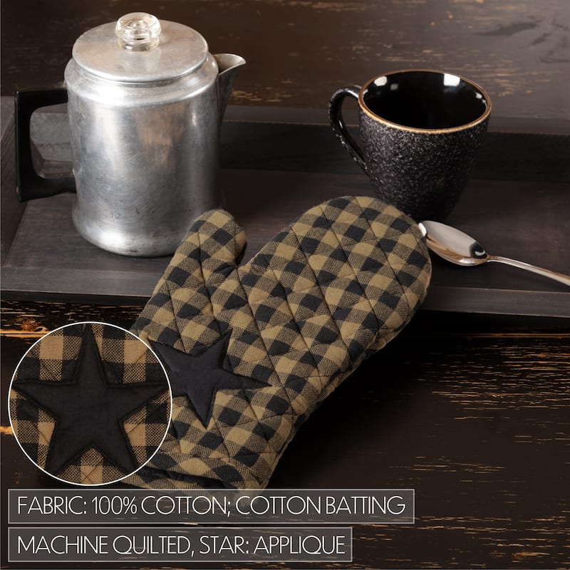 Black Star Oven Mitt - Oven Mitt