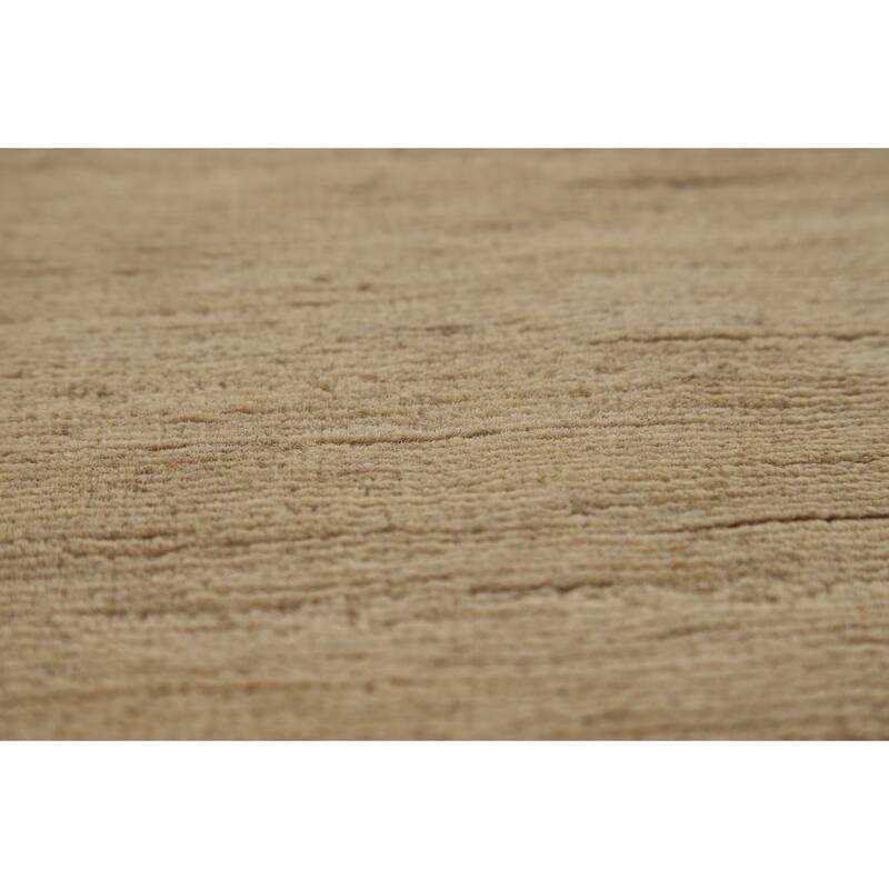 Contemporary Gabbeh Oriental Area Rug Hand-Knotted Wool Carpet - 6'0" x 8'10"