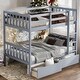 preview thumbnail 9 of 19, Twin over Twin Bunk Bed, Convertible into 2 Twin Beds