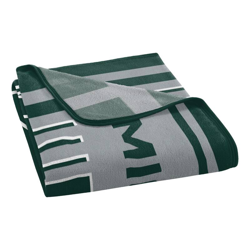 NCAA Michigan State Spartans 46" x 60" Microfiber Throw Blanket