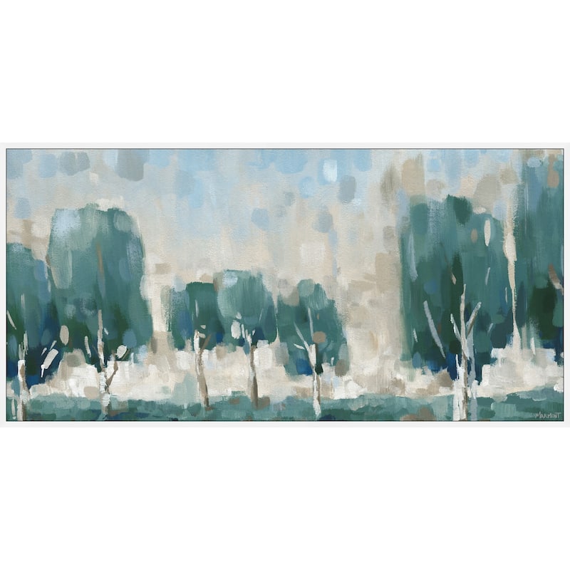 Whispers of Old Trees Floater Framed Print on Canvas
