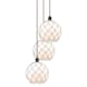 Option Oil Rubbed Bronze / White Glass with White Rope