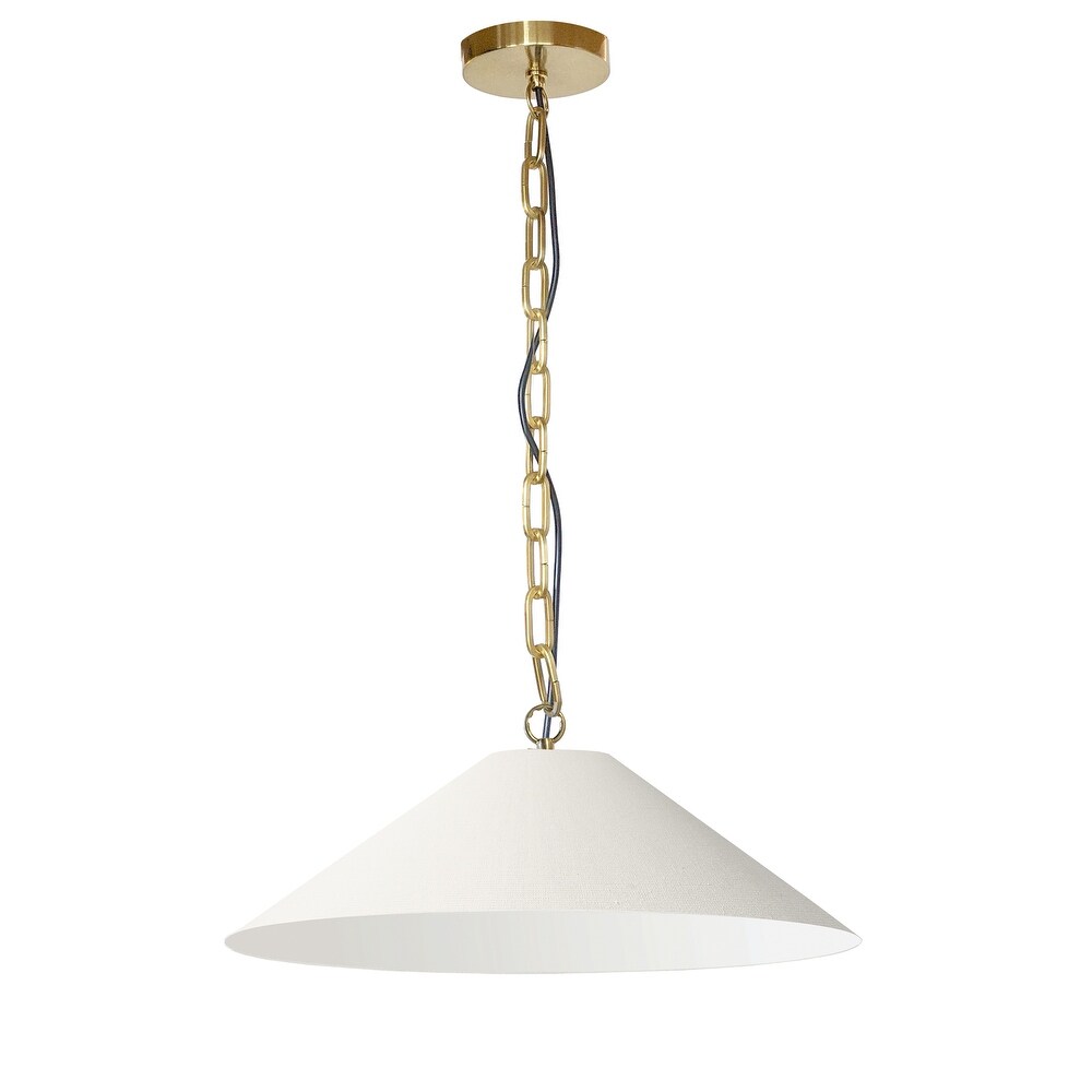 cream pendant light fitting