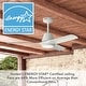 preview thumbnail 6 of 16, Hunter 52" Aeronaut ENERGY STAR Outdoor Ceiling Fan w/ LED Light, Handheld Remote - Contemporary, Transitional - SMART FAN!