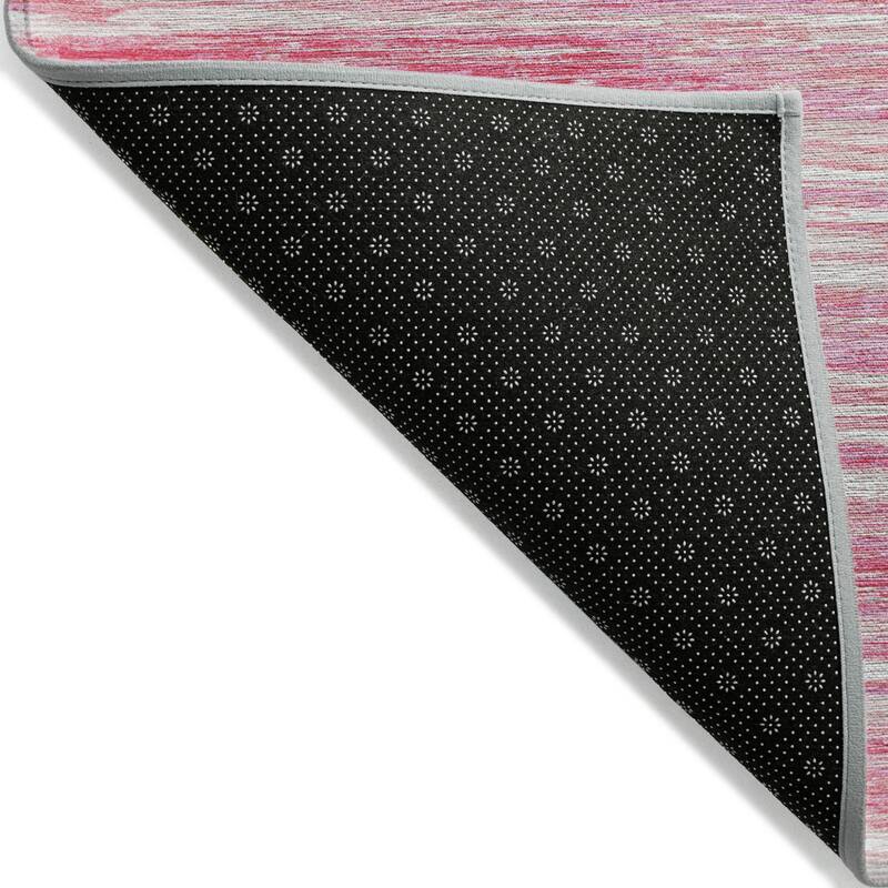 HomeRoots Striped Transitional Rectangle Outdoor Rug
