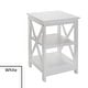 preview thumbnail 15 of 67, Convenience Concepts Oxford End Table with Shelves